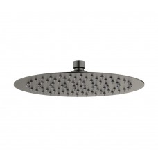 Кругла душова лійка Ø 25см GENEBRE KLOE Brushed Metal Графіт R6511052